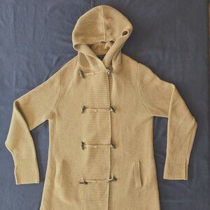 Land's End 100% baumwolle hooded cardigan
